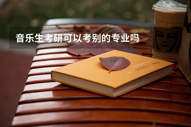 音乐生考研可以考别的专业吗