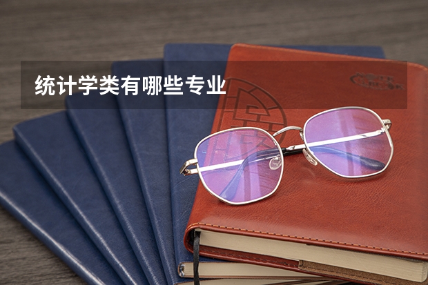 统计学类有哪些专业