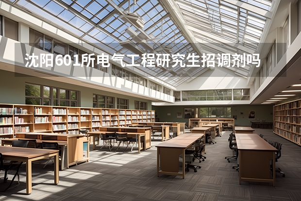 沈阳601所电气工程研究生招调剂吗