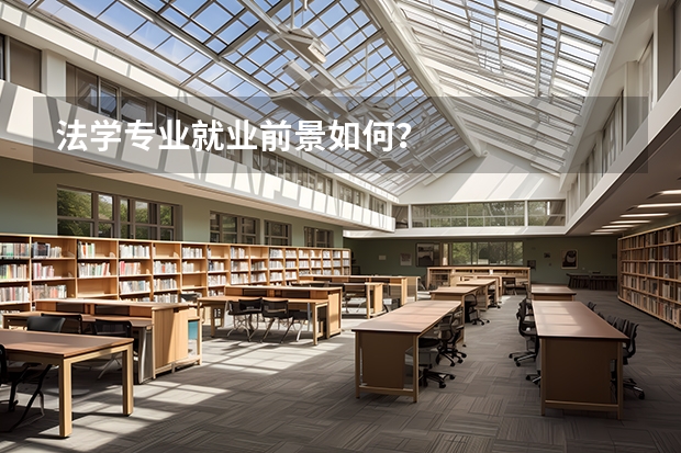 法学专业就业前景如何？
