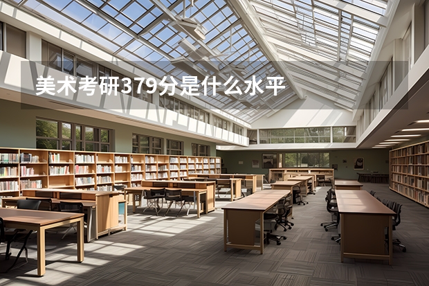 美术考研379分是什么水平
