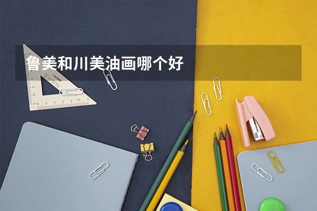 鲁美和川美油画哪个好