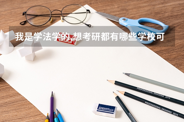 我是学法学的,想考研都有哪些学校可报