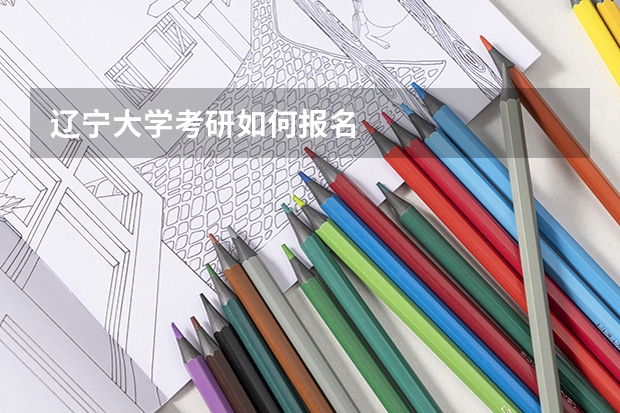 辽宁大学考研如何报名