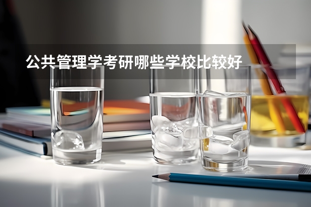 公共管理学考研哪些学校比较好