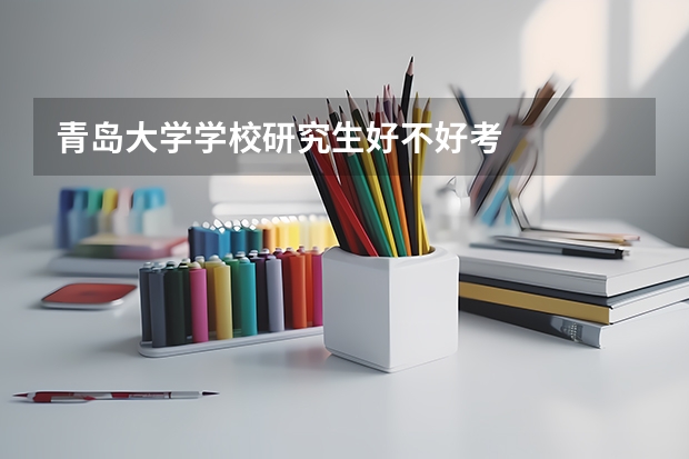 青岛大学学校研究生好不好考