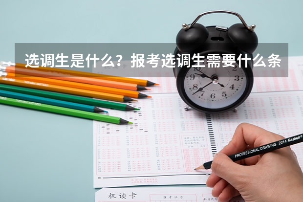 选调生是什么？报考选调生需要什么条件？