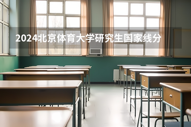 2024北京体育大学研究生国家线分数线预测